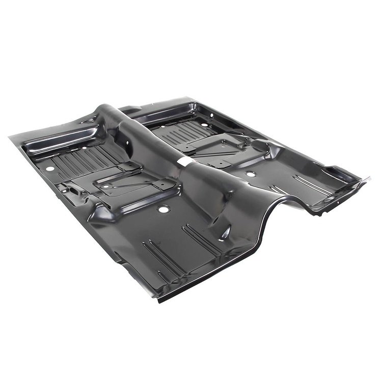 400-1267 Full Steel Floor Pan 1967-1969 Plymouth Barracuda and 1970-1974 Plymouth Duster/Dodge Demon