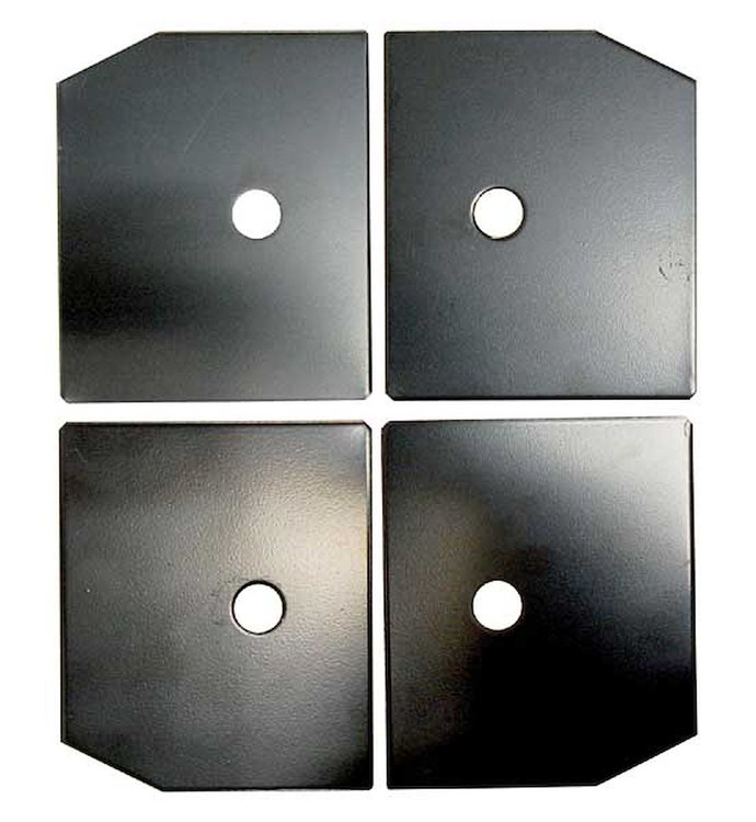 Bucket Seat Floor Mounting Bracket Set for 1967-1976 Mopar A-Body