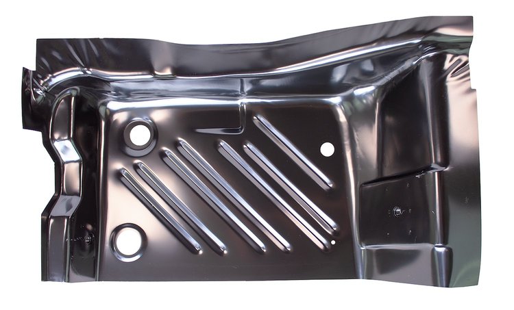 410-1570-R Rear Footwell Area Floor Pan, RH, 70 Barracuda