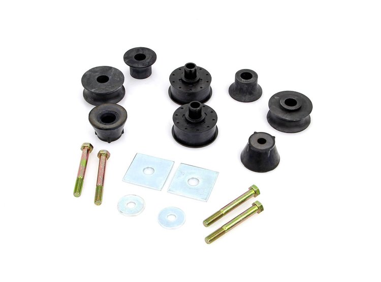 427-4073-2S Cab Mount Kit 16 pcs 73-80 Chevy GMC C/K Trucks C10 / C15 Standard Cab 2WD 1/2 Ton