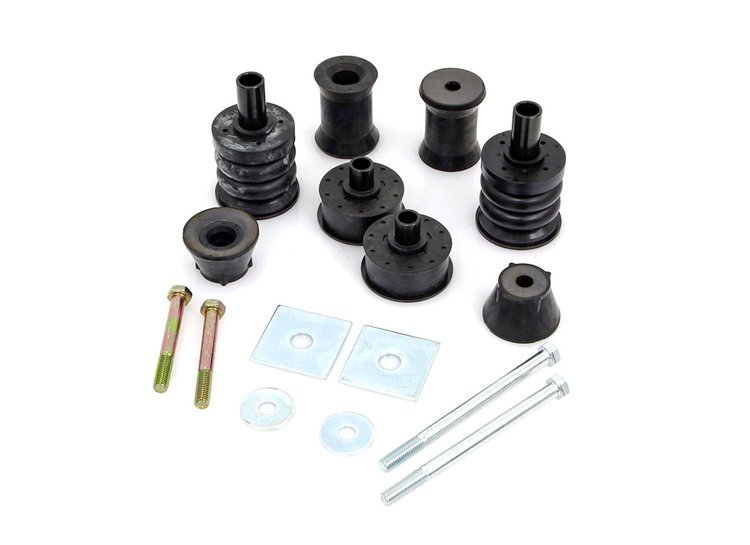 427-4073-3S Cab Mount Kit 18 pcs 73-80 Chevy GMC C/K Trucks C10 / C15 Standard Cab 4WD 1/2 & 3/4 Ton