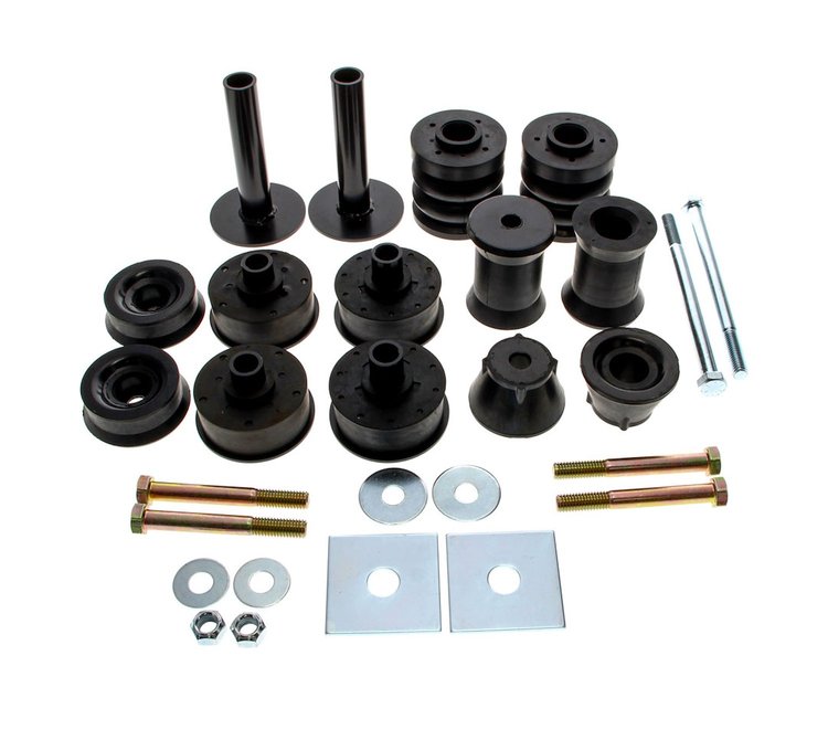 427-4073-41S Complete Body Mounting Kit Cab & Radiator Mounts 73-80 Chevy GMC 4WD 1/2 & 3/4 Ton Truck Standard Cab