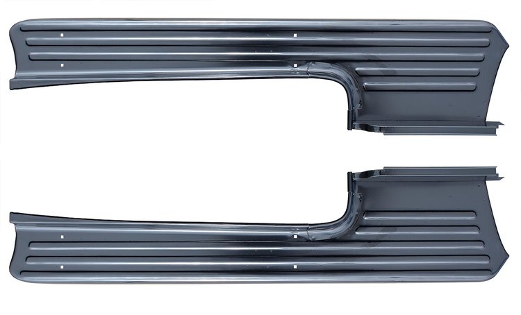 435-4553-P Running Board Set LH/RH Pair 53-56 Ford F100 F250 Short Bed