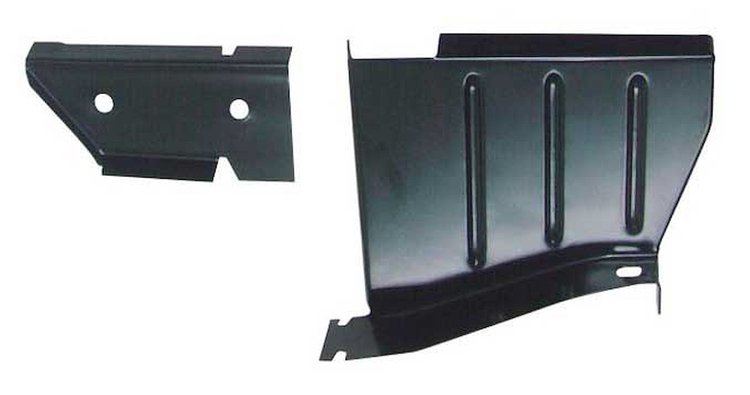 437-1570-R Rocker to Lower Splash Shield for 1970-1974 Mopar E-Body [Right/Passenger Side]