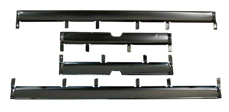 442-1267-S Floor Wiring Cover Set, 67-69 Barracuda; 67-71 Valiant; 70-76 Duster Demon Dart Sport