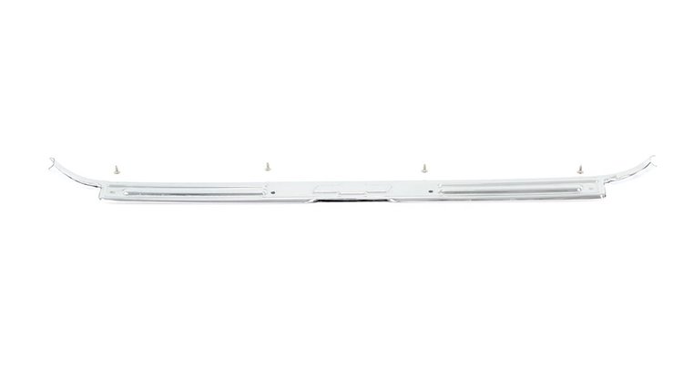 445-4067-1C Chrome Door Sill Plate with Bowtie Logo LH or RH 67-72 Chevy CK Trucks Blazer Suburban