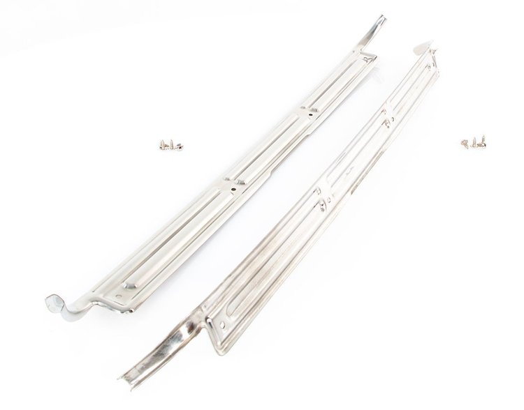 445-4067-SSP Stainless Steel Door Sill Plates Pair 67-72 Chevy CK Trucks Blazer Suburban