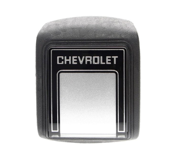 Horn Button for Chevy C/K & R/V Square-Body Truck, Blazer, Suburban [Deluxe Steering Wheel]