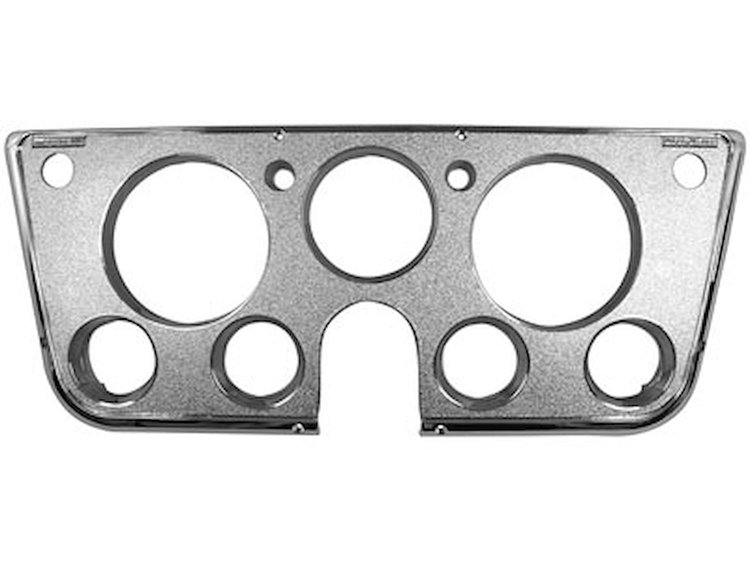 67-72 Chevy GMC Pickup BlazerJimmy Suburban Dash Bezel w/Gauges-All Chrome
