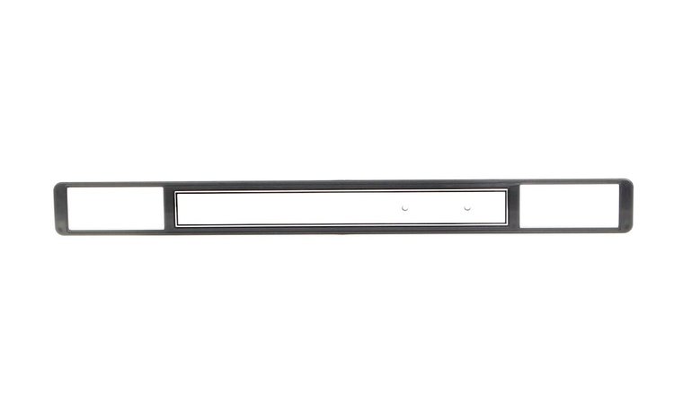 460-4078-3A Dash Molding Air Vent Bezel w/ AC Brushed / Black 78-80 Chevy GMC C/K Truck Blazer Jimmy Suburban