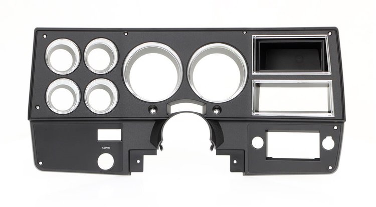 Dash Instrument Bezel for 1981-1983 GM Pickup, Blazer, Jimmy, Suburban [Without A/C]