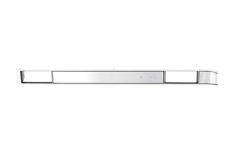 460-4081-3SAC Dash Molding Air Vent Bezel w/ AC Brushed Aluminum 81-91 Chevy GMC C/K Truck Blazer Jimmy Suburban