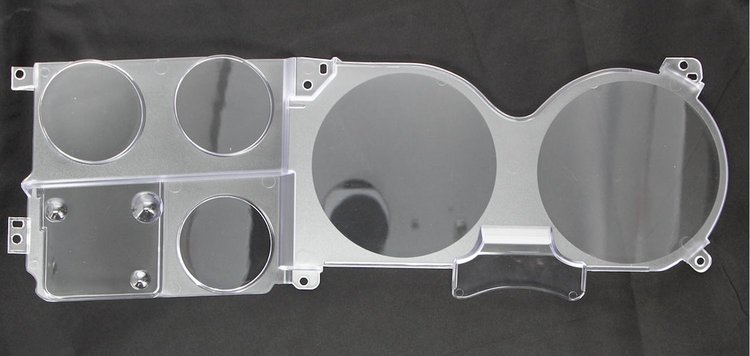 Gauge Lens for 1973-1987 GM Pickup, Blazer, Jimmy, Suburban without Clock [Clear Lens]