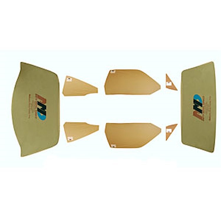 Complete Glass Set 1966-1967 Ford Fairlane Fastback