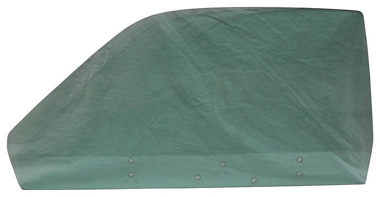 74-76 Plymouth Duster/Dodge Dart Sport Door Glass w/ 7-Holes RH Tinted