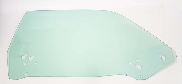 550-1570-TR Door Glass, Green Tint, RH, 70-74 E-Body Hardtop