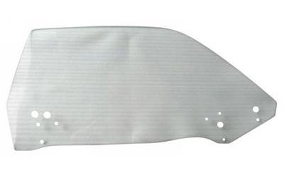 55-57 CV Coupe Door Glass Clear