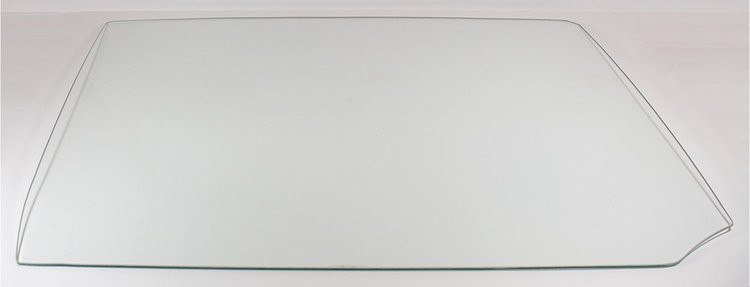 66-67 GM A-Body Coupe Conv Door Glass RH Clear