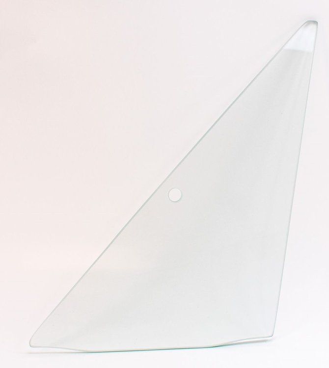 560-1466-CL Vent Glass Clear LH 66-67 Dodge Plymouth B-Body 2DR Hardtop, Convertible, 2/4DR Sedan & Wagon