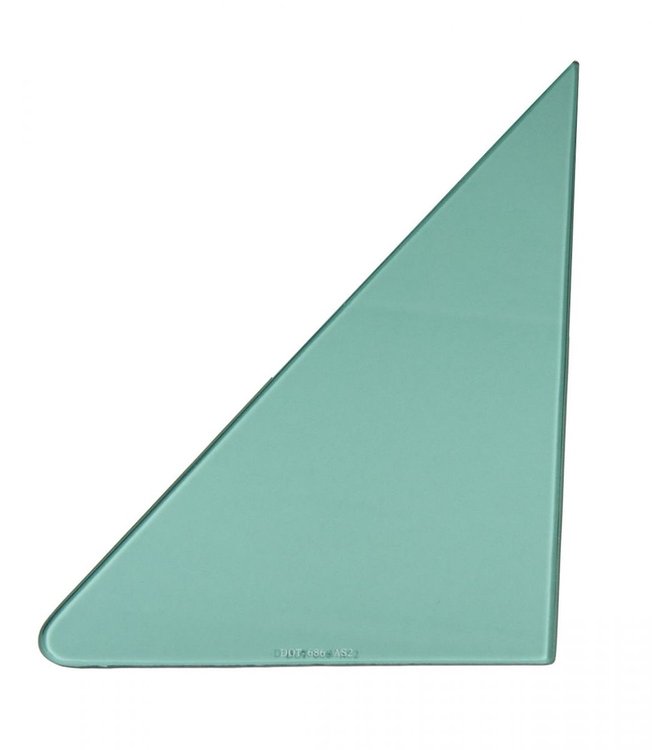 560-3062-T Vent Glass, Green Tint, LH or RH, 62-67 Chevy II Nova