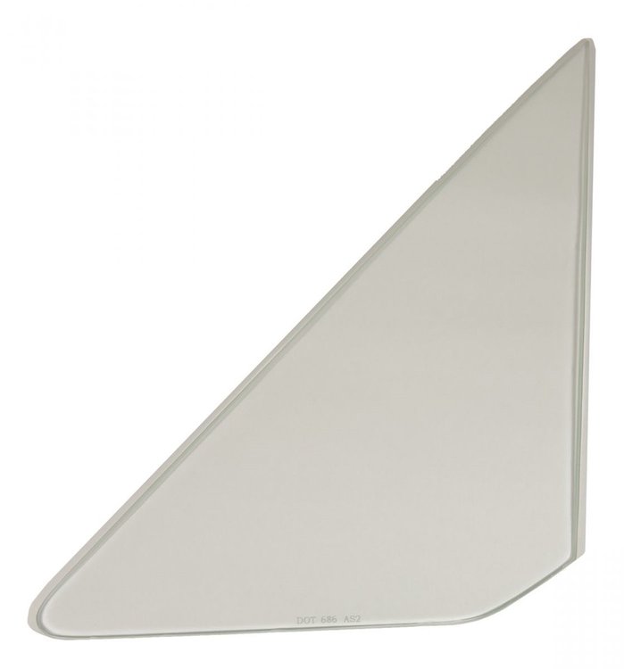 560-3464-CL Vent Glass, Clear, LH, 64-65 GM A-Body; 66-67 Chevelle 2/4DR Sedan (Post)