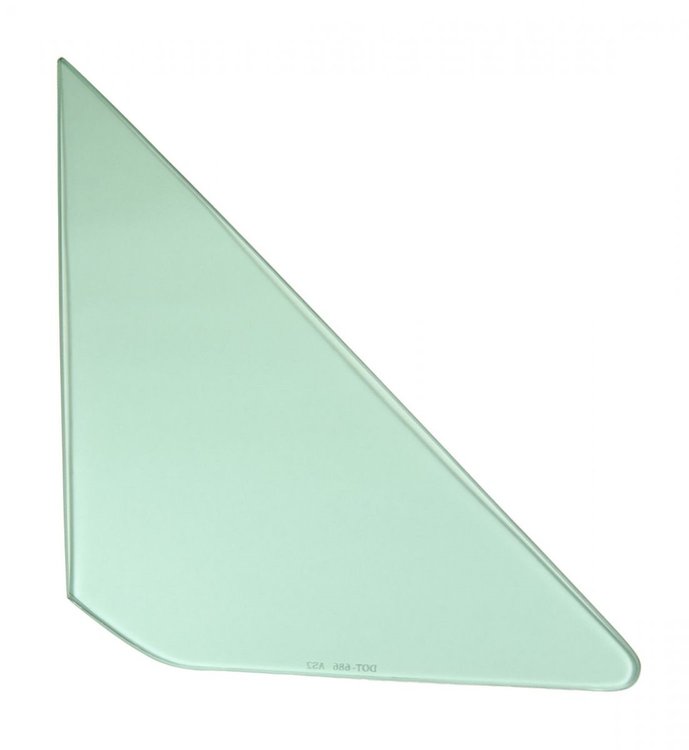 560-3464-TR Vent Glass, Green Tint, RH, 64-65 GM A-Body; 66-67 Chevelle 2/4DR Sedan (Post)