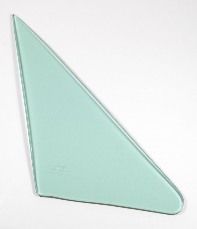 560-8466-TR Vent Glass Green Tint RH 66-67 Fairlane Fastback Convertible
