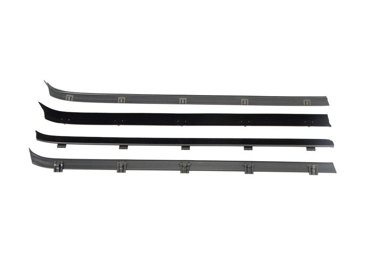 Front Door Beltline Window Felts for 1973-1976 GM C/K Truck, Blazer, Jimmy, Suburban