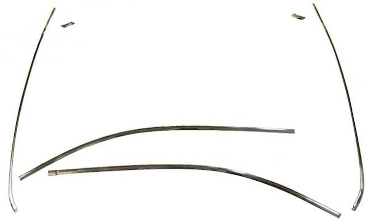 635-2067-S Vinyl Top Molding Set, 67-76 Dart 2DR Hardtop; 71-76 Scamp 2DR Hardtop
