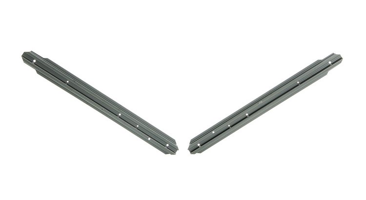 639-1468-2P Rear Seat V-Brace Set 68-70 Dodge Plymouth B-Body (including Charger)