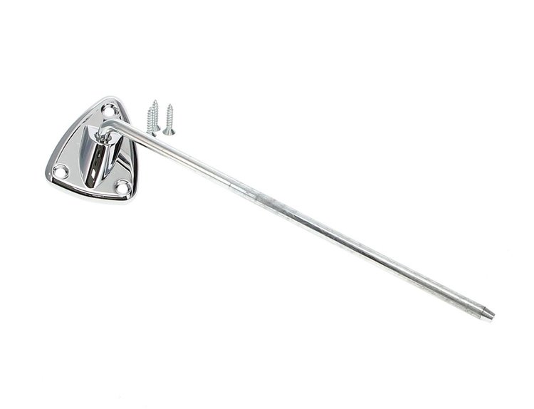 646-4573-3C Sun Visor Bracket Chrome 73-79 F100 F150 F250 F350, 78-79 Bronco