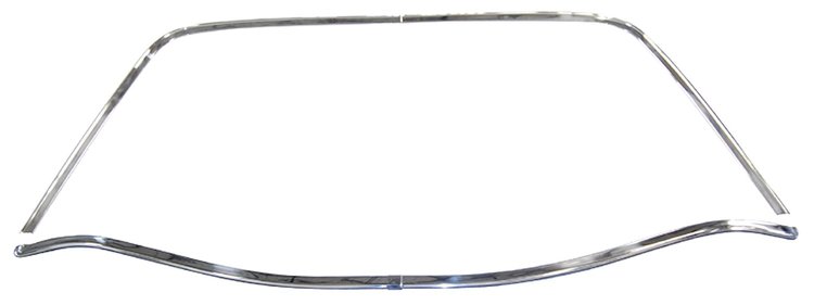 Rear Glass Molding Set 1968-70 Mopar B-Body