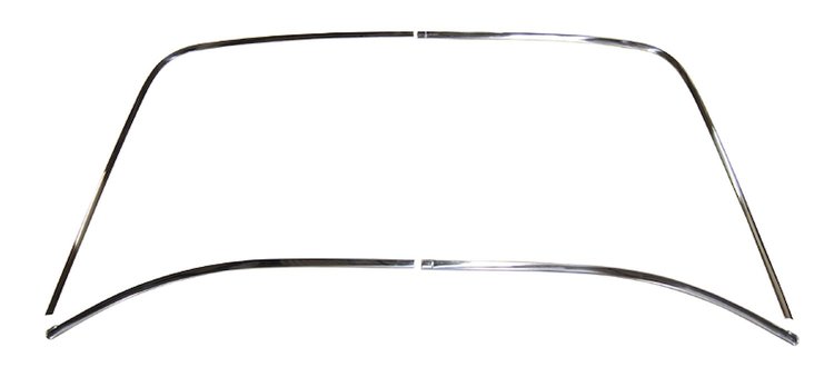 670-2067-S Back Glass Molding Set, 68-76 Dart; 71-76 Scamp