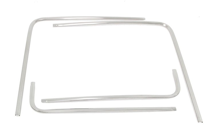 670-8468-S Back Glass Molding Set 4pcs 68-69 Fairlane Torino