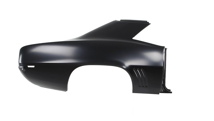 Full OE-Style Premium Quarter Panel 1969 Chevy Camaro - Right/Passenger Side