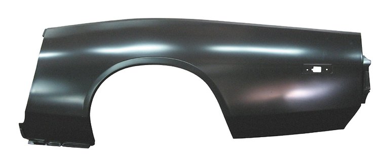 72 Dodge Charger Quarter Panel Skin LH