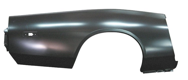 72 Dodge Charger Quarter Panel Skin RH