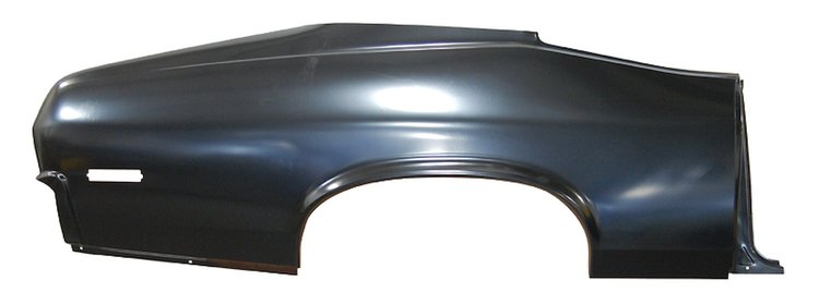 Quarter Panel Skin 1970-72 Nova