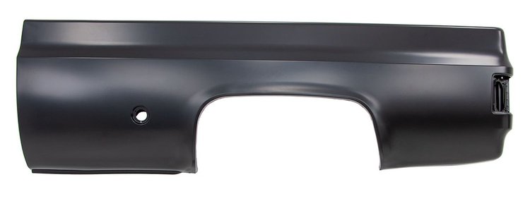 720-4073-82L Bedside OE Style w Round Gas Hole LH 73-76 Chevy GMC CK Squarebody Long Bed Truck
