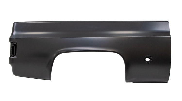 720-4076-62R Bedside OE Style w Round Gas Hole RH 76-78 Chevy GMC CK Fleetside Short Bed Truck