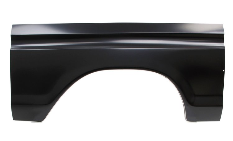 Outer Bedside Repair Panel for 1973-1976 Ford F100, F150, F250 Styleside Short Bed Trucks [Right/Passenger Side]
