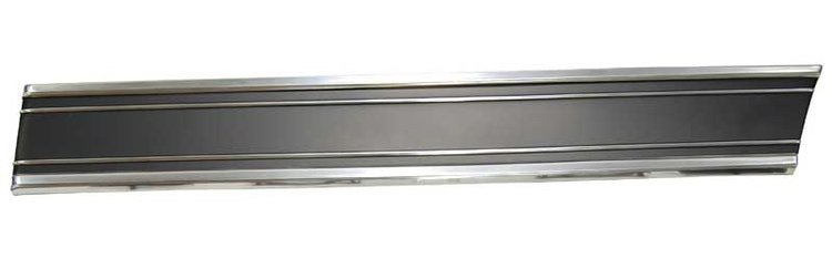 731-406926BL Front Lower Bed Molding Black LH 69-72 Chevy GMC C/K Short Bed Fleetside Trucks