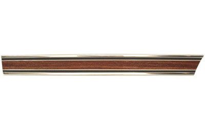 731-406928WL Front Lower Bed Molding Woodgrain LH 69-72 Chevy GMC C/K Long Bed Fleetside Trucks