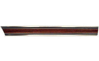 731-406928WR Front Lower Bed Molding Woodgrain RH 69-72 Chevy GMC C/K Long Bed Fleetside Trucks