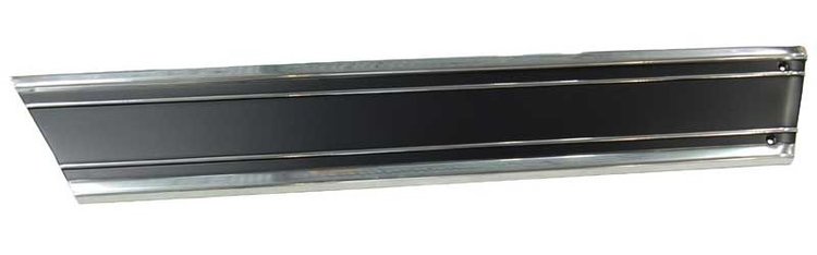 731-406936BL Rear Lower Bed Molding Black LH 69-72 Chevy GMC C/K Short Bed Fleetside Trucks