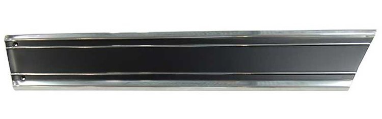 731-406936BR Rear Lower Bed Molding Black RH 69-72 Chevy GMC C/K Short Bed Fleetside Trucks