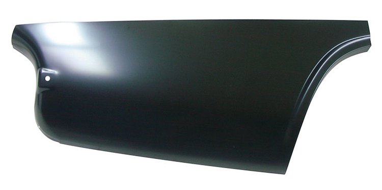 67 - 69 Barracuda Rear Lower Quarter Panel Patch RH w/o Side lamp hole