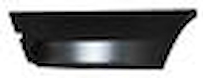 71-72 Plymouth B Body QuarterPanel Patch Lower Rear without Marker Light Hole RH