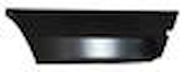 71-72 Charger Quarter Panel Panel Lower Rear without Marker Light Hole LH