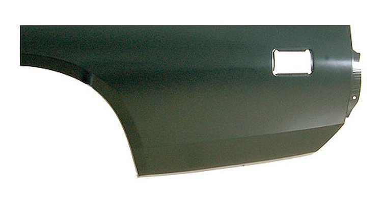 71 Dodge Charger Quarter Panel Patch LH Lower Rear